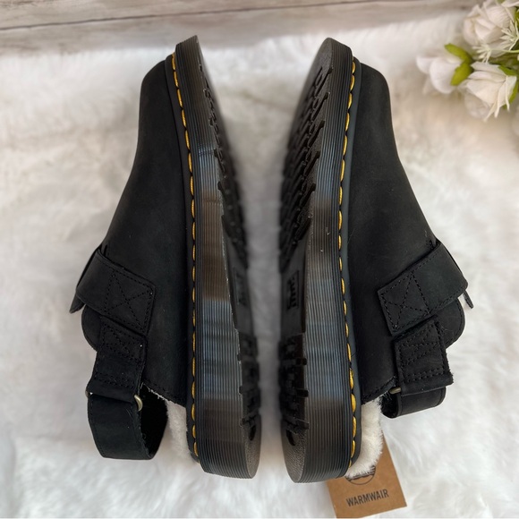 **SOLD NEW Womens Size 7 Dr. Martens Jorge II Fur Lined Slingback Platform Mules - Picture 8 of 12